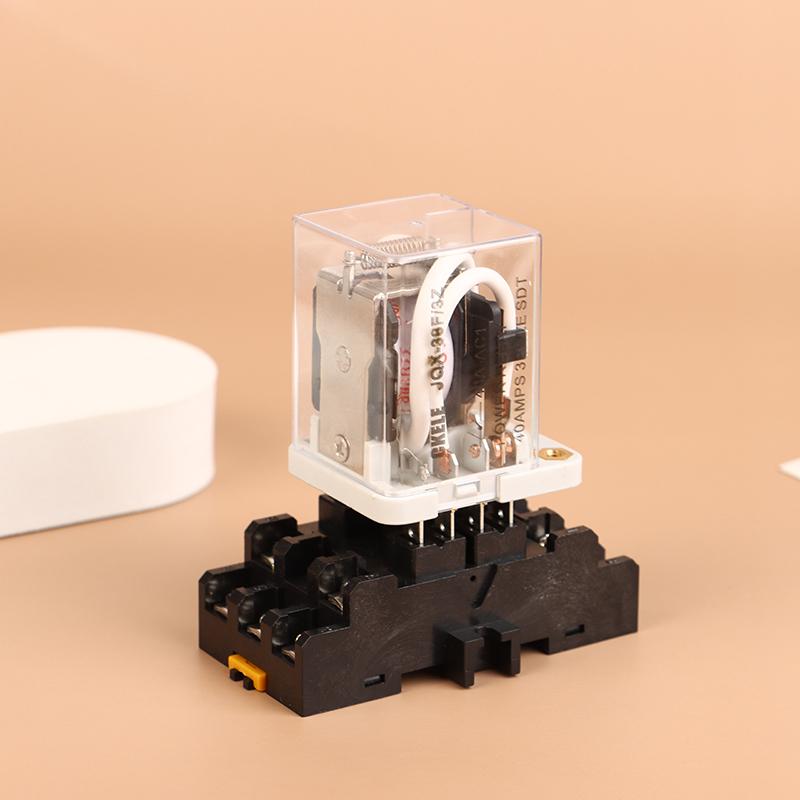Intermediate Relay Jqx-38F 3Z 40A Power Relay Electromagnetic Relay Dc12V Dc24V Ac220V