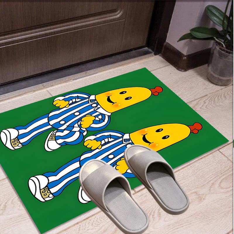 Bananas in Pyjamas Pattern Rug, Indoor/Outdoor Mat, for Picnic, Gameroom, Bedroom, Office, Living Room, Home Decor Carpet, Birthday Gift