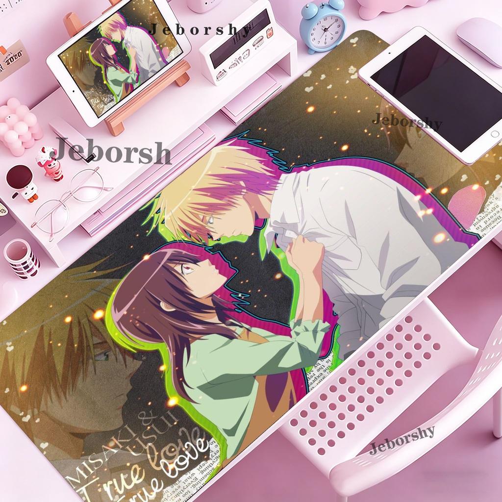 Romance Anime Maid Sama Large Gaming Mouse PadAntiSlipStitched EdgesSoft RubberGaming Deskpad For Office Desk Home Use