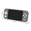 Émulateur de jeu portable Console de lecteur vidéo portable Portable Pouce Rétro Plastique Multiple pour Enfants et Adultes Console, 4.3
