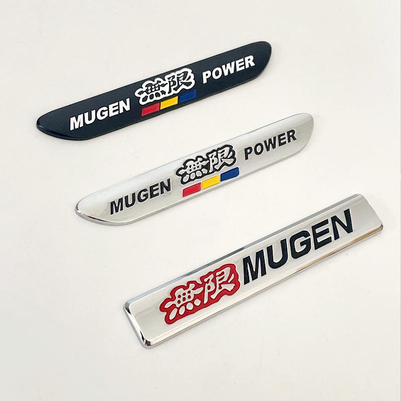 Insignă Emblema Metalică 3D MUGEN Autocolant Decal Styling Accesorii Spate Portbagaj Mașină Pentru Civic Accord CRV Fit