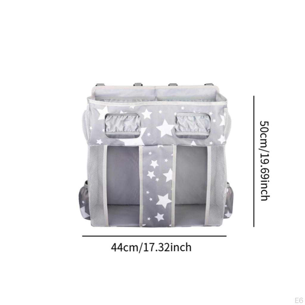 Windelorganizer für Kinderzimmer mit hängender Aufbewahrungstasche und Krippenzubehör