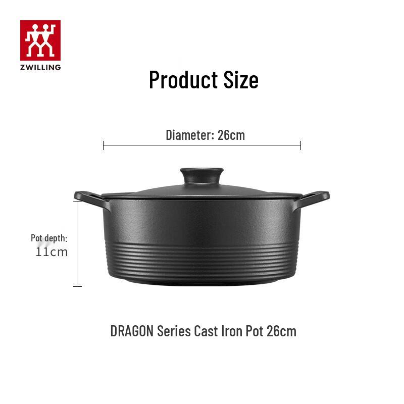ZWILLING Dragon Cast Iron Enamel Pot
