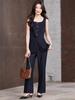 Women's Retro Slimming Sleeveless Vest Suit - 2026 Spring/Summer Fashion.