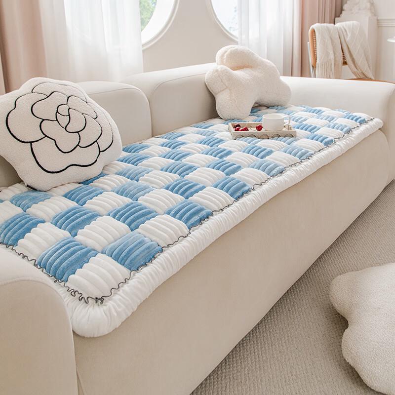 Cream Style Thick Non-slip Machine Washable Sofa Cushion