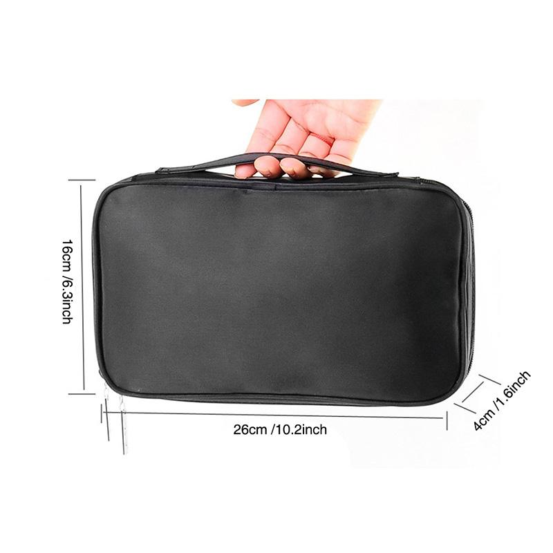 New Professional Cosmetic Bag Beauty Case Toiletry Brush Organizer Neceser Multi Functional Makeup Bag for Travel & Home 2025