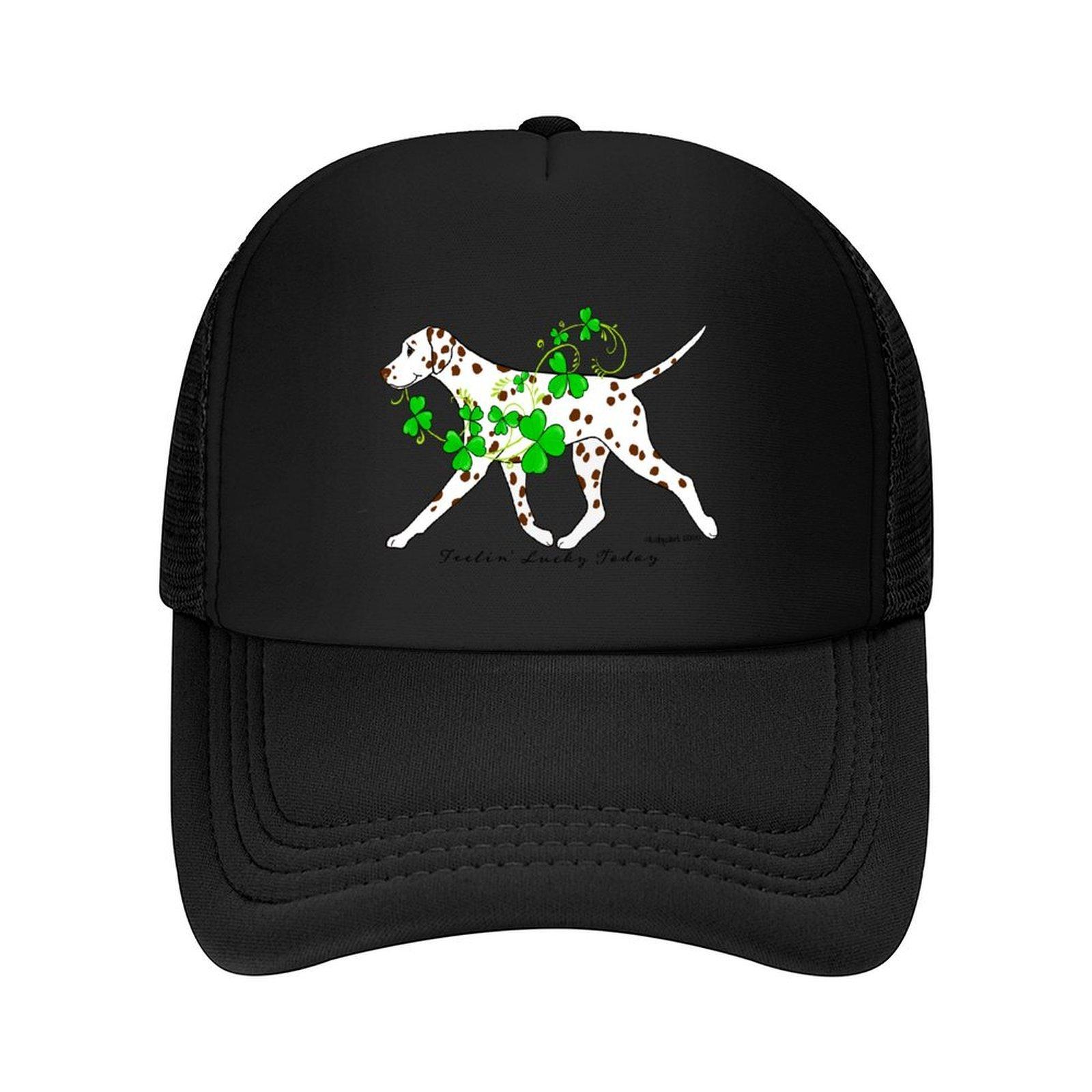 Feelin Lucky Today Dalmatian Baseball Cap Streetwear sailor cap for Unisex Anime Mountaineering Girl Unisexs