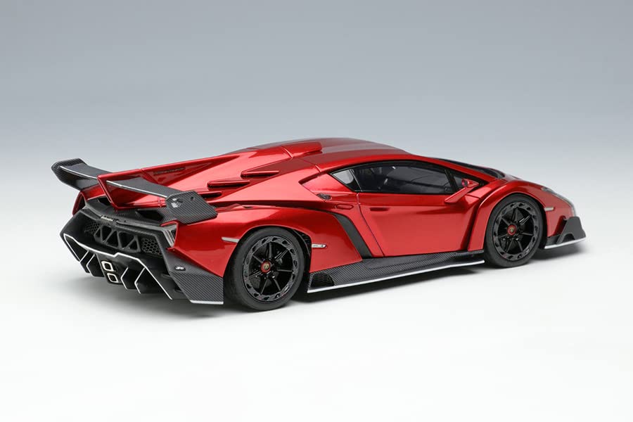 EIDOLON Scale Lamborghini Veneno 2013 Candy Red Finished Product 1/43