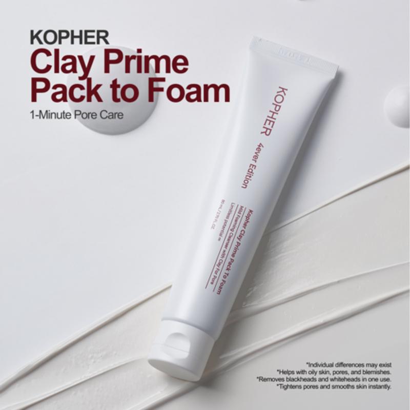 [Kopher] Clay Prime Pack To Foam 80ml