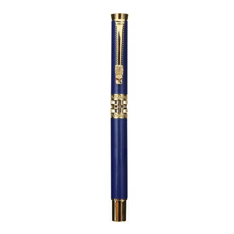 Full Metal Brass Copper Metal Roller Ballpoint Pen Office Business Men Signature Gift Writing Pen