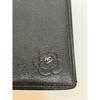 Used CHANEL Camellia Leather Wallet