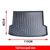 Durable, Waterproof TPE Trunk Mat for Chery Exploration 06 24-25; Eco-friendly and Designed for Interior Enhancement.