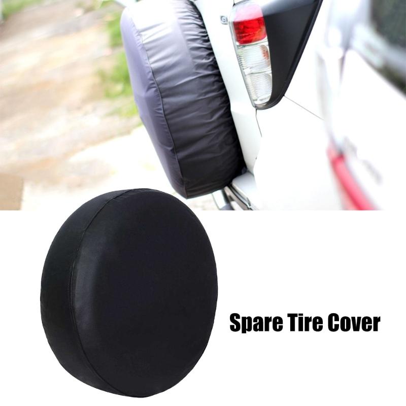Heavy Duty PVC Spare Wheel Cover Lychee Texture Designs Spare Tyre Cover Upgrades Fit Most SUV Trucks And 4x4 Vehicles