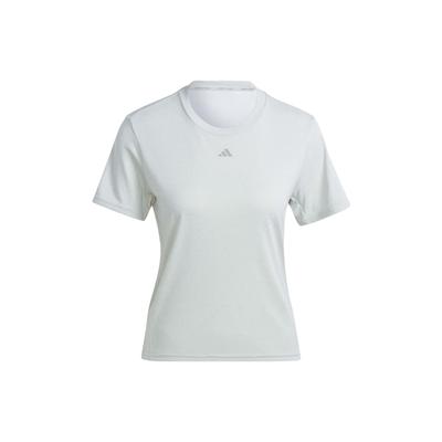 Hiit Heat.Rdy Svettetransporterende Logo T-skjorte Dame Topper Sølvgrå IM2635