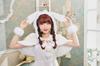 Clearstone Mimi Noel Cosplay Christmas Bunny Cape Santa White Women's