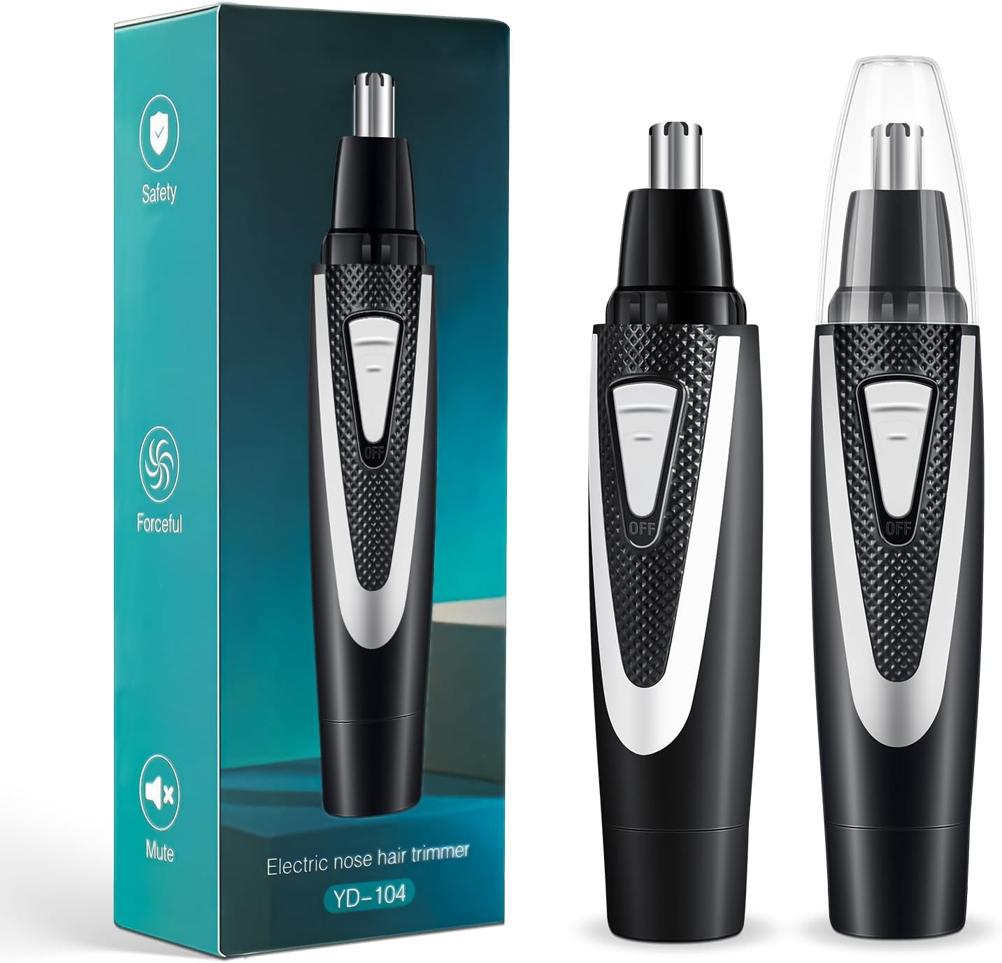 Nose Hair Trimmers for Women Men, Precision Painless  Ear and Nose Hair Trimmer, Waterproof No Pull  Snag B United States