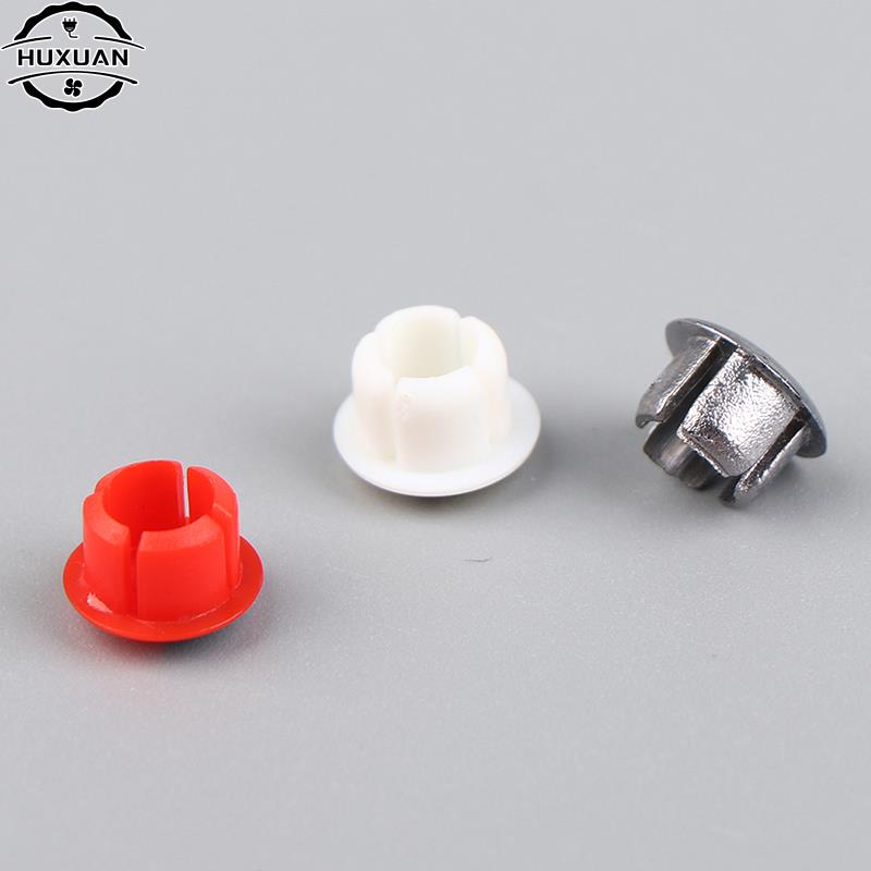 10pcs Faucet Handle Accessories Fixing Screw Handle Hot And Cold Water Sign Switch Red And Blue Label Decorative Cover