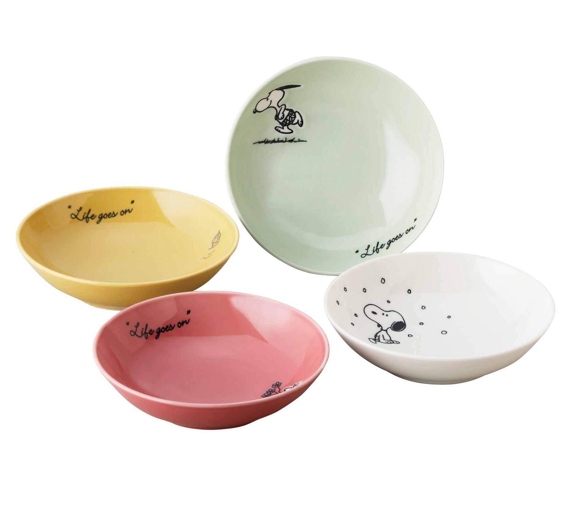 Набор из 4 сезонных мисок Yamaka Shoten «PEANUTS» (SN610-185)