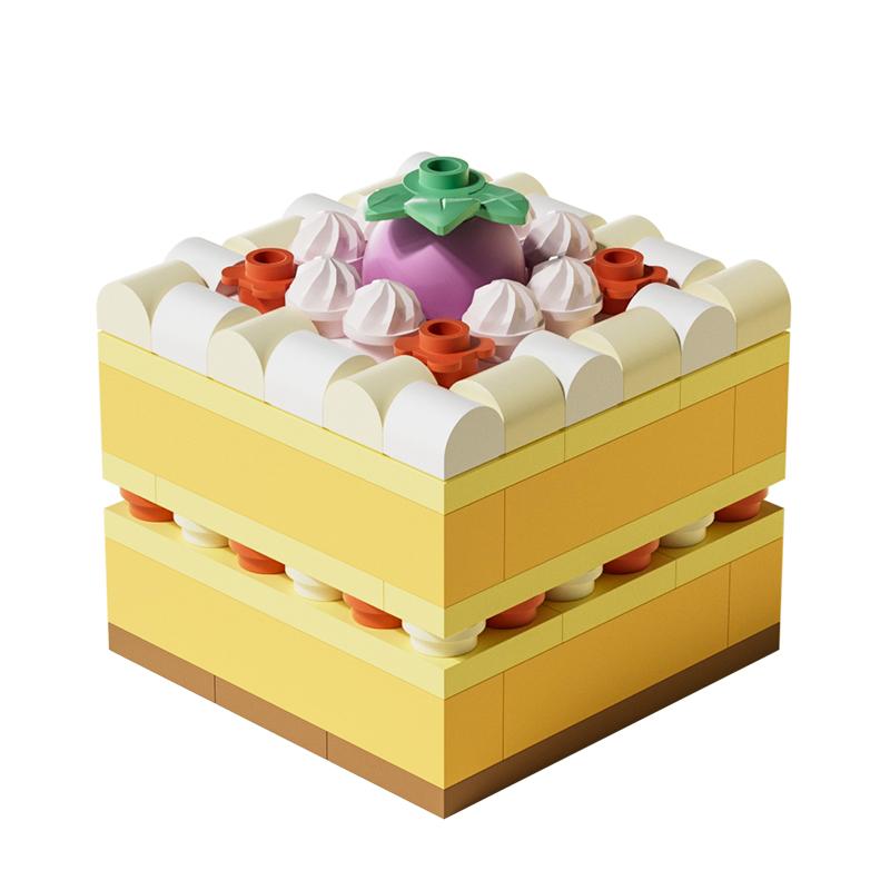 ToylinX Delicious Dessert Building Blocks Sets, Assorted Stem Toys Building Sets for Halloween Gift for Children and Adults.