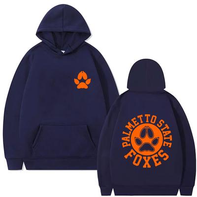 All for The Game The Foxhole Court Palmetto State Foxes Graphic Hoodie Print Pullover Men Vintage Hoodies