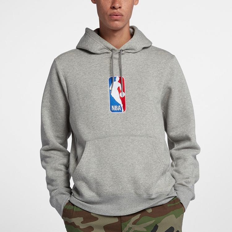 Nike SB X NBA Hoodie With Print Men Hoodie Grey 938413-063