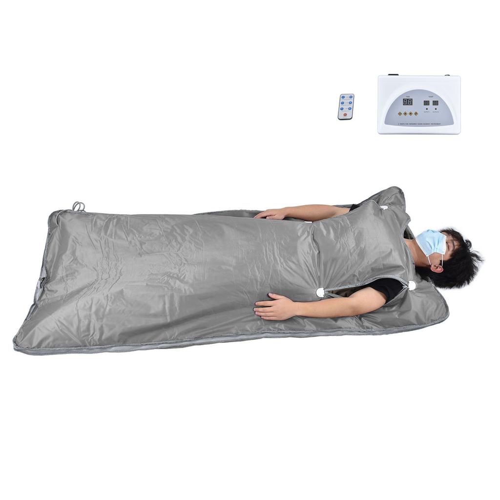 Koc spa na podczerwień 650 W Zimno Usuwający Kształtujący Bezpieczny Przenośny Cyfrowy Koc spa na ciepło do domu