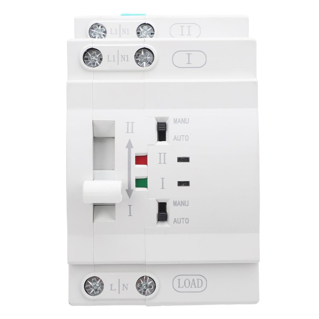 Doppelte Leistung Automatischer Umschaltschalter SGQ163AE 2P 63A Generator Umschaltschalter 110V