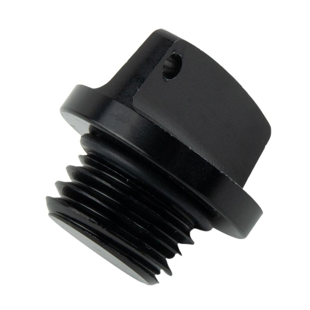 Aluminum Oil Filler Cap Black Oil Filler Cap Screw-on