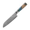 Damascus Steel Santoku Knives Fruit Vegetable Cutter Kitchen Knife Cooking Tools