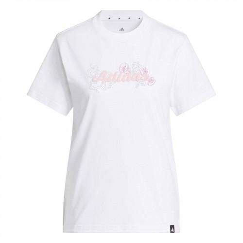 adidas Womens/Ladies Floral Logo T-Shirt