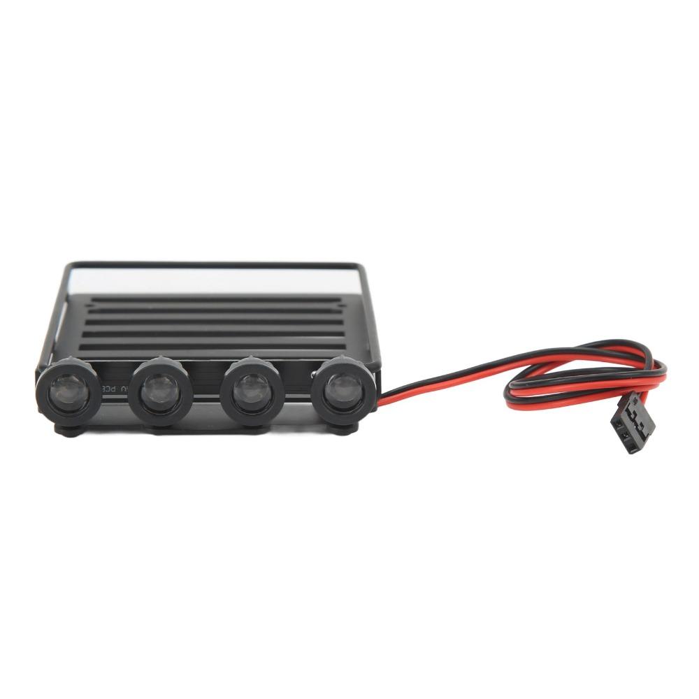 With LED Light RC Roof Rack Part for Axial SCX24 1/24 RC Crawler Car For RC Crawler