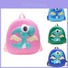 Adorable Dinosaur Eggshell Backpack For Toddlers Cute Cartoon Design In Blue