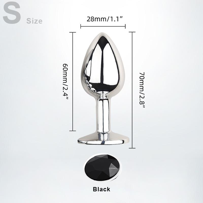 Sex Toys For Women 5Sizes Metal Butt Plug Fox Tail Intimates Accessorie Bdsm Anal Extender Dilator Erotic Games Goods For Adults