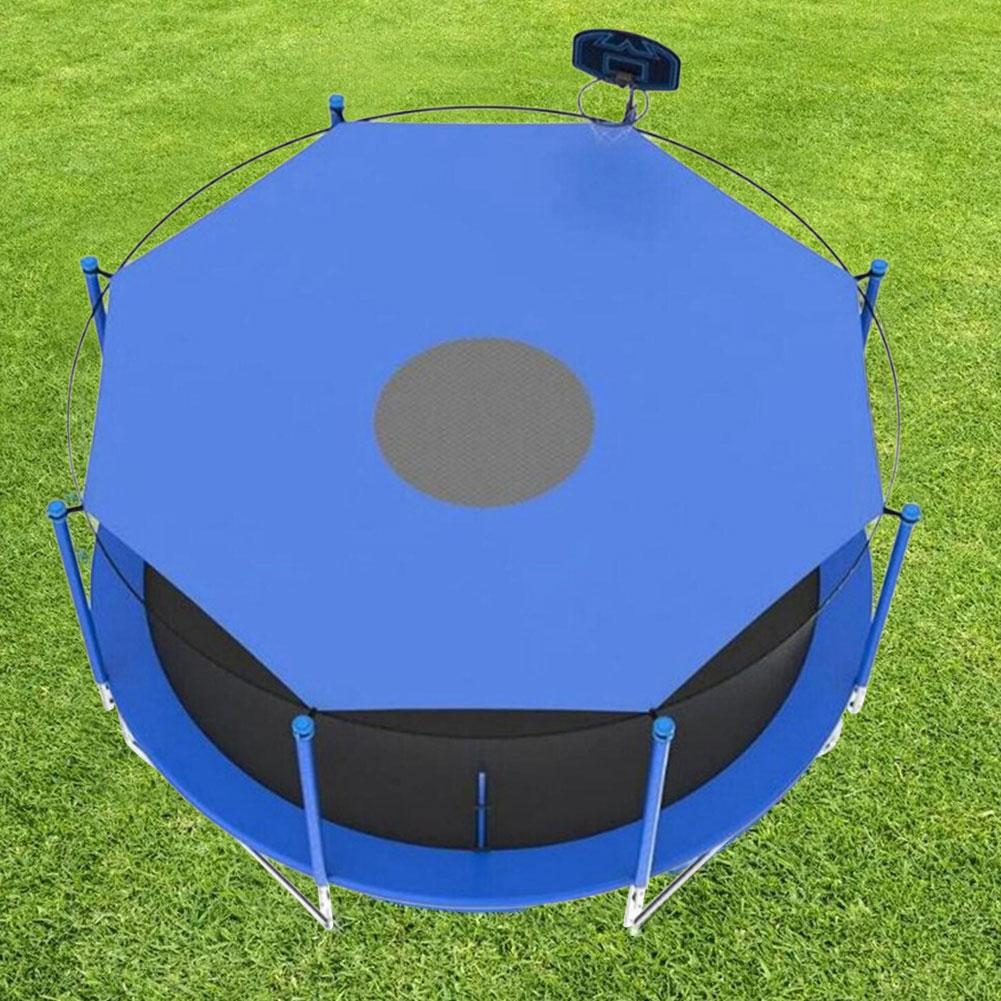 10/12/14 Fuß Outdoor Trampolinabdeckung Anti-UV Trampolin-Überdachung Trampoline Sonnenschutz Zubehör für den Außenbereich Hinterhof Spielplatz