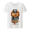 Vintage Helloween  Pumpkins  Concert Band T Shirt Men Summer  Short-sleev  Casual T-shirts SX- 4xl  L454