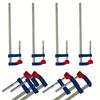 4Fast sliding piece F Model woodworking clamps12 Inch F Clamping bar clamp, quick sliding wooden clamp, easy to hold, quick adjustment of vise
