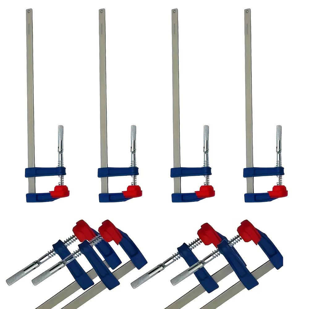 4Fast sliding piece F Model woodworking clamps12 Inch F Clamping bar clamp, quick sliding wooden clamp, easy to hold, quick adjustment of vise