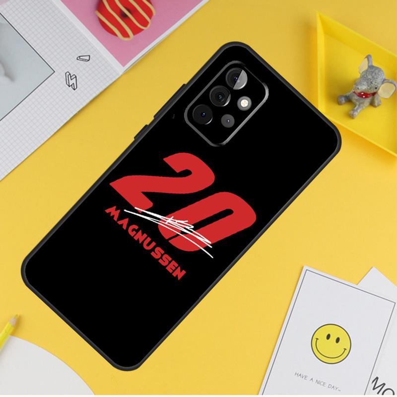 Kevin Magnussen F1 Case For Samsung Galaxy A55 A35 A25 A15 A51 A71 A12 A32 A52 A13 A33 A53 A14 A34 A54 Coque