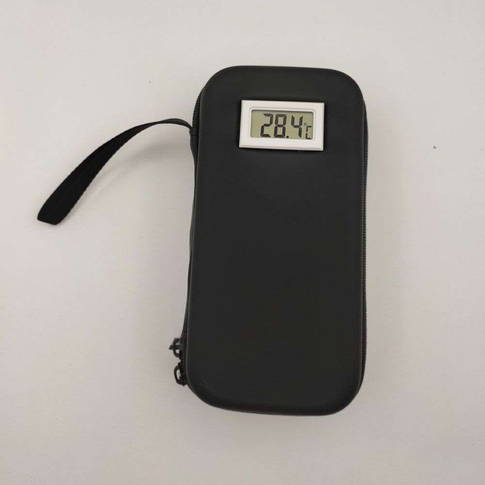 With Thermometer Display Insulin Cooler Travel Case Waterproof Thermal Insulated Refrigerated Medicine Organizer Bag