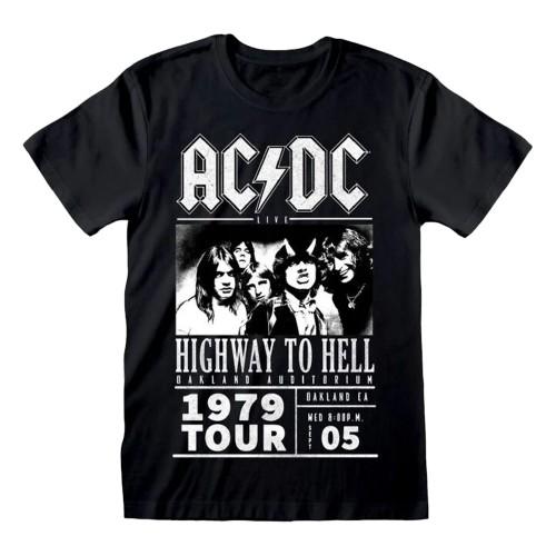 AC/DC Unisex Adult Highway To Hell 1979 Tour T-Shirt