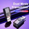 Bluetooth-compatible Car Audio Converter Transmitter with Clear Sound Plug-Play Wide Compatibility Universal Audio Adapter