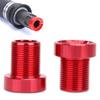 Splined Bottom Bracket Bolts M15*19mm Titanium Bicycle Bike BB Axis Screws Red