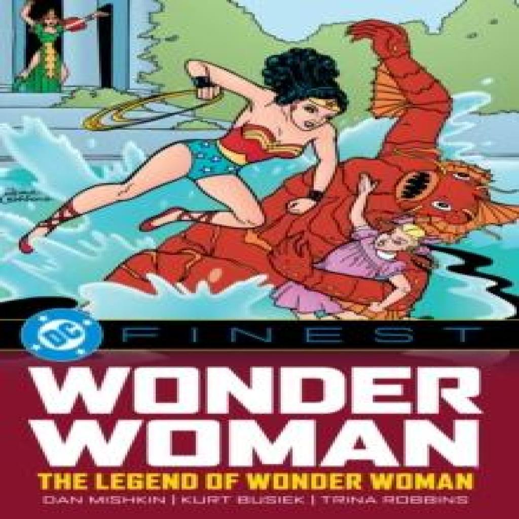 DC Finest Wonder Woman The Legend of Wonder Woman by Kurt Busiek Paperback Book 9781799502012