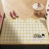 Cute Entry Door Floor Mat Silk Ring Can Be Cut Non-Slip And Dirt-Resistant Foot Mat Household Porch Door Carpet Mat