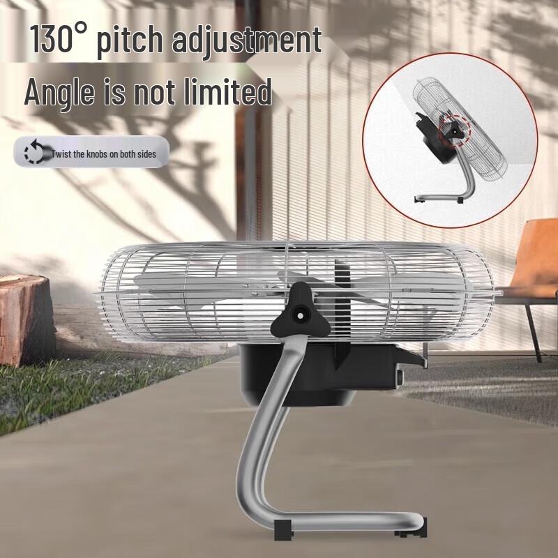 Industrial High-Velocity Floor Fan CN plug (adapter included)