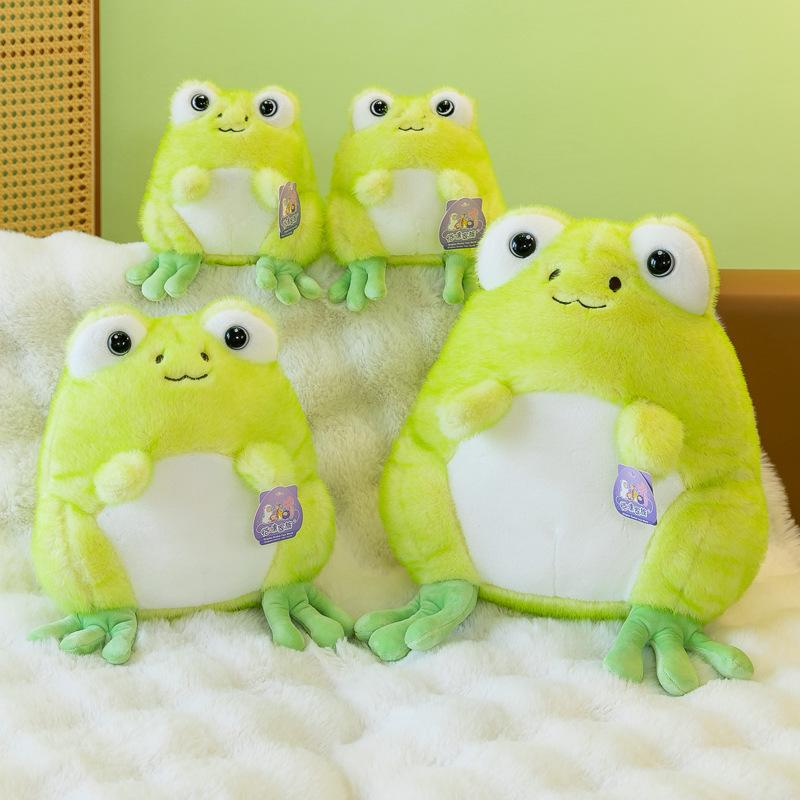 New Soft Cute Frog Plush Toy Doll Frog Doll Birthday Gift Male and Female Doll