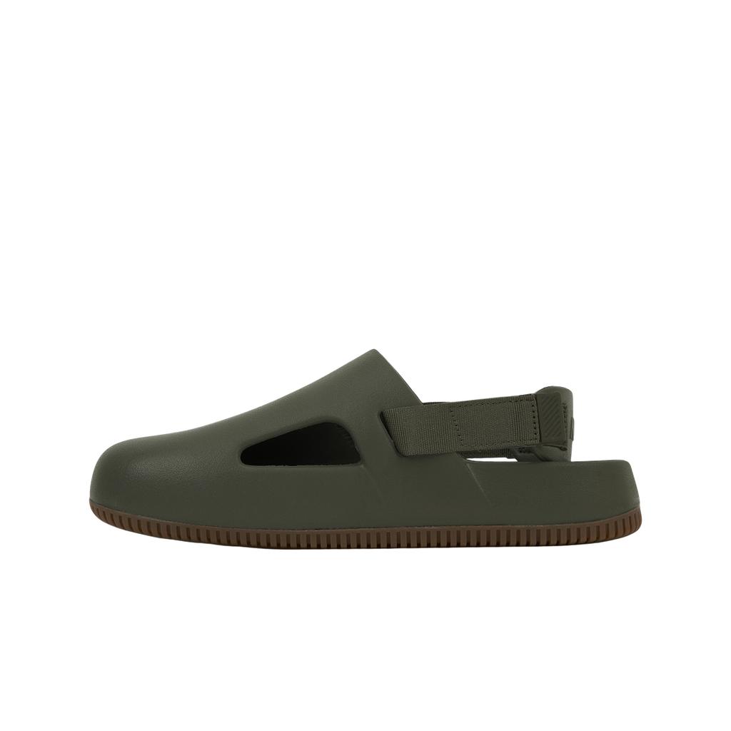 Nike Calm Mule Medium Olijfgroen Heren Sneakers Groen Kauwgom-Medium-Bruin FD5131-202