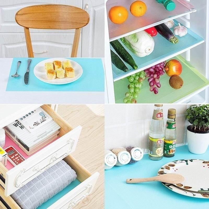 Refrigerator Pad Antibacterial Anti Fouling Anti Mold Moisture Absorbing Pad Refrigerator Pad The Inner Liner Pad Is Washable Ca