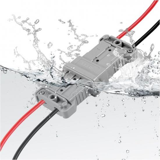 Водонепроницаемое 50 ампер 6-8 калибр Быстрое подключение/отключение аккумулятора, Водонепроницаемое 50а