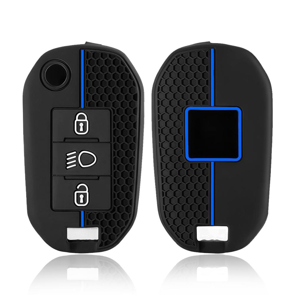 Silikonowe Etui na Kluczyk Samochodowy Do Citroen C5 C3 C4 C8 Berlingo Do Peugeot Partner Rifter 208 308 508 407 2008 3008 Expert